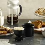 Butter Bell Crock for Spreadable Butter - Matte Black