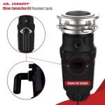 Mr. Scrappy Garbage Disposal Elbow Replacement Kit