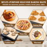 Ninsula Non-Stick Silicone Baking Mats - 2 Pack
