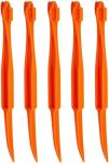 5-Piece Orange Multifunctional Fruit Peeler Set