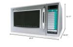 Sharp Medium-Duty Commercial Microwave Oven R-21LVF1