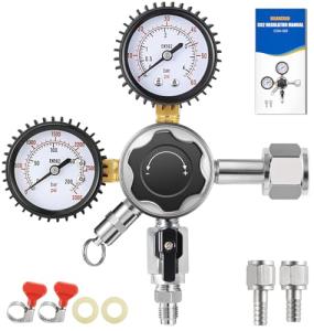 Hilangsan Dual Stage CO2 Regulator for Kegerators