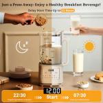 Automatic 55oz Nut Milk Maker with 20 Blades