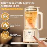 Automatic 55oz Nut Milk Maker with 20 Blades