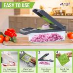 16-in-1 Vegetable Chopper and Onion Slicer