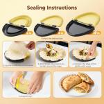 3-in-1 Tortilla Crimper, Press & Quesadilla Maker