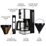 Kenmore 12-Cup Programmable Coffee Maker, Black