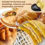 3-in-1 Tortilla Crimper, Press & Quesadilla Maker