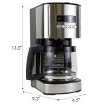 Kenmore 12-Cup Programmable Coffee Maker, Black