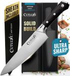 Cutluxe 8" German Chef Knife with Sheath