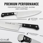 Cutluxe 8" German Chef Knife with Sheath