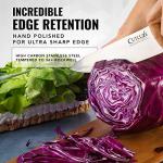 Cutluxe 8" German Chef Knife with Sheath