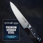 Cutluxe 8" German Chef Knife with Sheath