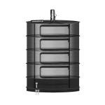 Herb Drying Rack with Zippered Storage Compartment