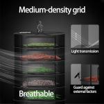 Herb Drying Rack with Zippered Storage Compartment