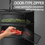 Herb Drying Rack with Zippered Storage Compartment