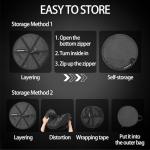 Herb Drying Rack with Zippered Storage Compartment