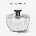 CAROTE 3.8 Qt BPA-Free Salad Spinner