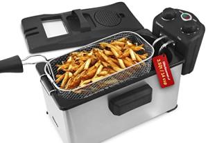 Elite Gourmet Electric Immersion Deep Fryer 3.5 Qt