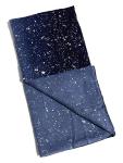 GERINLY Navy Blue Space Design Wrap Scarf