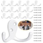 Homanu 14 Pack Heavy Duty Wall Mounted Hooks