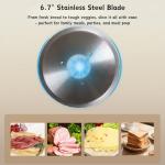 150W Foldable Meat Slicer with Adjustable Thickness