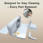 150W Foldable Meat Slicer with Adjustable Thickness