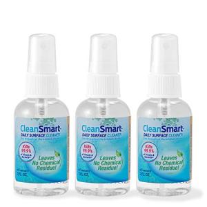 CleanSmart Travel Disinfectant Spray - Pack of 3