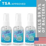 CleanSmart Travel Disinfectant Spray - Pack of 3