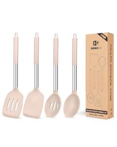 4-Piece Silicone Kitchen Utensil Set