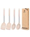 4-Piece Silicone Kitchen Utensil Set