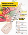 4-Piece Silicone Kitchen Utensil Set