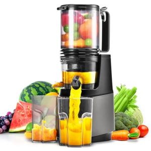 Cold Press Masticating Juicer with Large Feed Chute