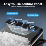 Portable Ice Maker with Scoop and Basket