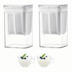 2-Pack Large Greek Yogurt Strainers & Makers