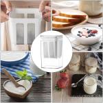 2-Pack Large Greek Yogurt Strainers & Makers