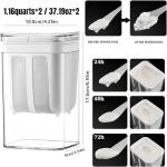 2-Pack Large Greek Yogurt Strainers & Makers