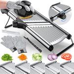 Gramercy Adjustable Mandoline Slicer with Gloves