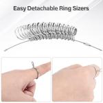 NuLink Stainless Steel Ring Sizer Tool Set