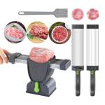 Manual Meat Slicer with Adjustable Thickness and Blades