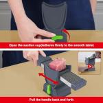 Manual Meat Slicer with Adjustable Thickness and Blades