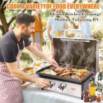 Hisencn Portable Nonstick Outdoor Griddle 22 Inch