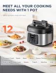 Midea WideMax 12-in-1 Electric Pressure Cooker