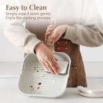 SENSARTE Nonstick Ceramic Grill Pan, 9.5 Inch