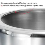 HAWKINS Triply Stainless Steel Pressure Cooker 1.5L