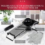 Gramercy Adjustable Mandoline Slicer with Gloves