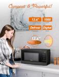Commercial Chef 1.1 Cu Ft Microwave - 1000W