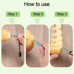 Spiral Cutter Knives Set for Vegetables and Fruits