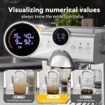 COWSAR 58mm 20 Bar Espresso Machine with Frother
