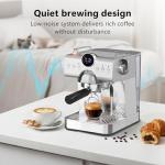 COWSAR 58mm 20 Bar Espresso Machine with Frother